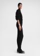 Slim suit trousers black Supply