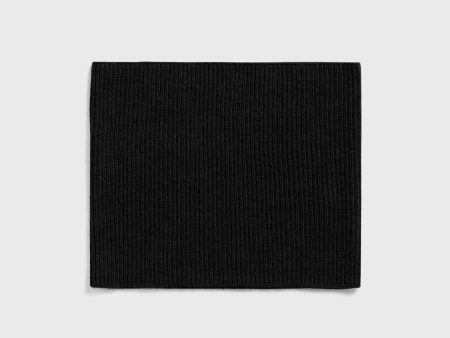 Cashmere neck warmer black Online