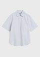 Short-sleeve poplin shirt ice Online