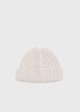 Cashmere beanie macadamia Online now