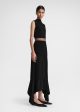 High-neck evening top black Fashion