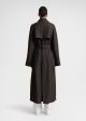 Minimalist summer coat anthracite Online