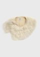 Silky shearling collar cream Online Sale