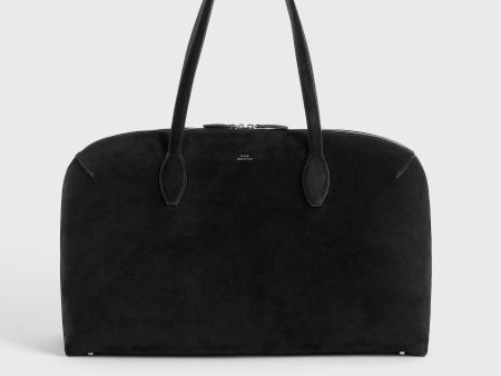 Suede day tote black Online