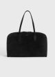 Suede day tote black Online