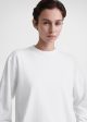 Long-sleeve jersey tee white Sale