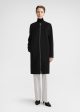 Zipped doublé coat black Cheap