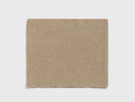 Cashmere neck warmer biscuit Cheap