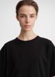 Oversized cotton tee black Online Sale