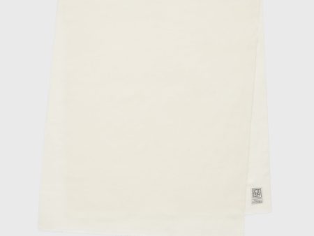 Light wool scarf white Online Hot Sale