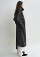 Crisp summer trench washed black Fashion