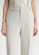 Relaxed straight trousers pebble Fashion