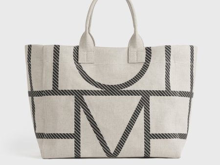 Monogram travel tote ecru Sale