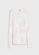 Slim chenille knit white Discount