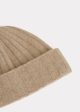 Cashmere beanie camel melange Discount