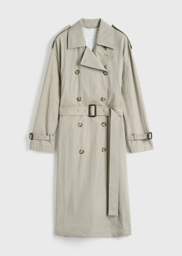 Crisp summer trench clay Online