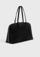 Suede day tote black Online