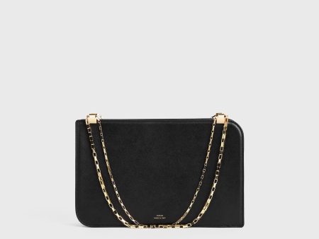 Chain bag black For Cheap