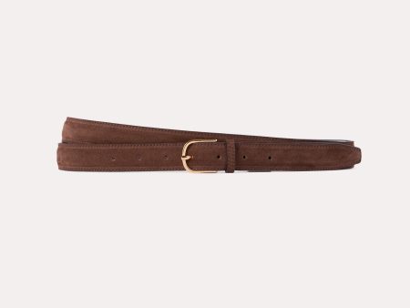 Wrap belt chocolate brown Fashion