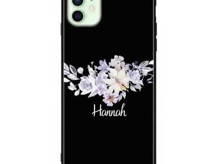 Serene Flowers & Me iPhone 12 mini Glass Case Online Hot Sale