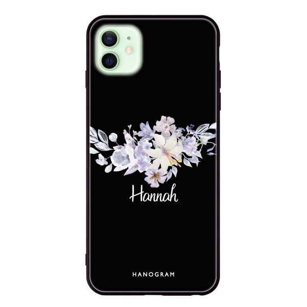 Serene Flowers & Me iPhone 12 mini Glass Case Online Hot Sale