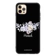 Serene Flowers & Me iPhone 12 Pro Glass Case Online now