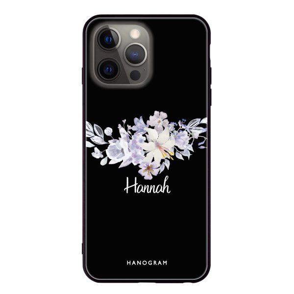 Serene Flowers & Me iPhone 14 Pro Glass Case Discount