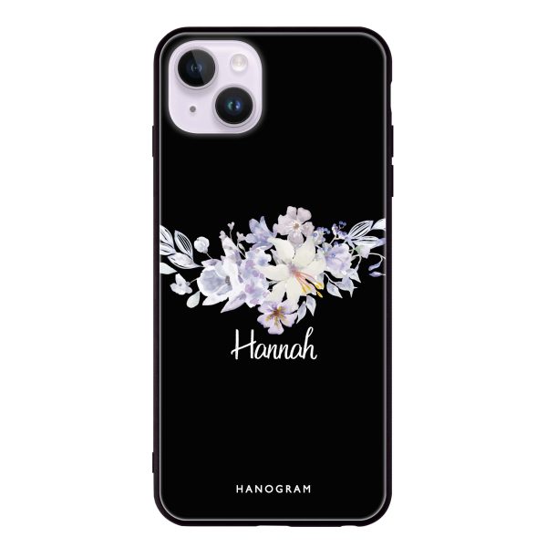 Serene Flowers & Me iPhone 14 Glass Case Online Hot Sale