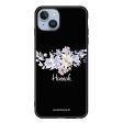 Serene Flowers & Me iPhone 13 Mini Glass Case Online Sale