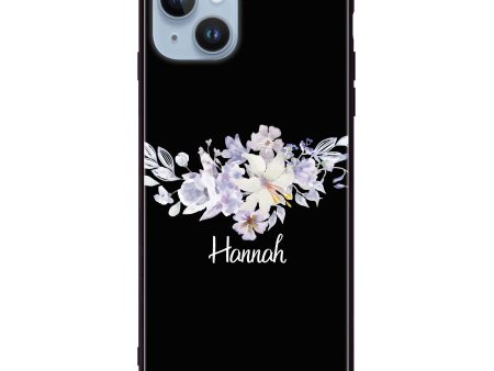 Serene Flowers & Me iPhone 13 Mini Glass Case Online Sale