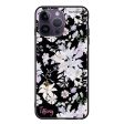 Serene Flowers Pattern Glass Case Cheap