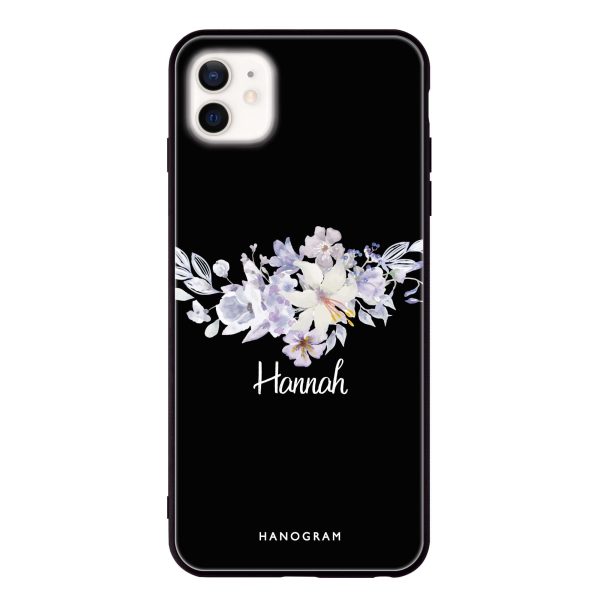 Serene Flowers & Me iPhone 12 mini Glass Case Online Hot Sale