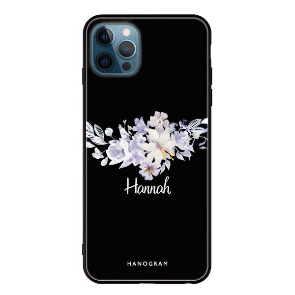 Serene Flowers & Me iPhone 12 Pro Max Glass Case Supply