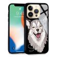 Border Collie iPhone 14 Pro Max Glass Case Online now