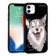 Border Collie iPhone 12 Glass Case For Cheap