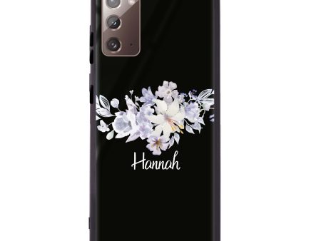 Serene Flowers & Me Samsung Note 20 Glass Case Discount