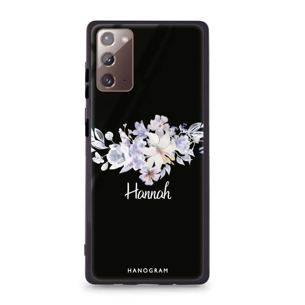 Serene Flowers & Me Samsung Note 20 Glass Case Discount