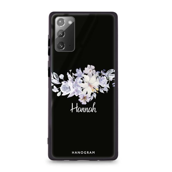 Serene Flowers & Me Samsung Note 20 Glass Case Discount