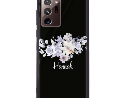 Serene Flowers & Me Samsung Note 20 Ultra Glass Case Online Sale