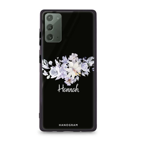 Serene Flowers & Me Samsung Note 20 Glass Case Discount