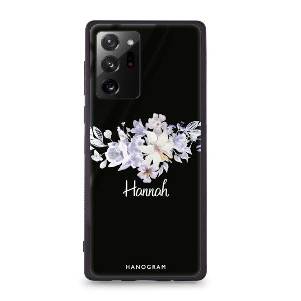 Serene Flowers & Me Samsung Note 20 Ultra Glass Case Online Sale