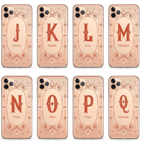 Artistic Monogram I iPhone 11 Pro Ultra Clear Case Cheap