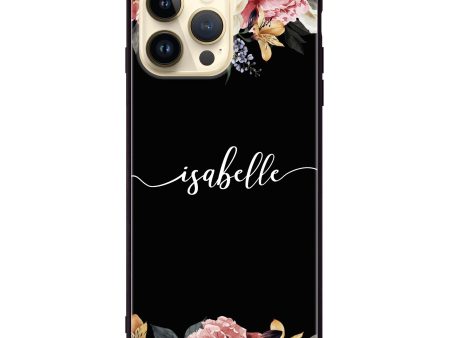 Art of Classic Floral iPhone 14 Pro Max Glass Case Fashion