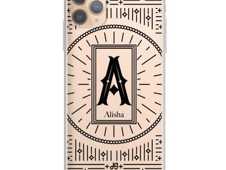 Artistic Monogram II iPhone 11 Pro Max Ultra Clear Case Sale