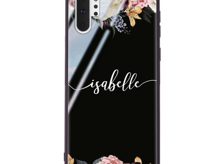 Art of Classic Floral Samsung Note 10 Plus Glass Case For Discount