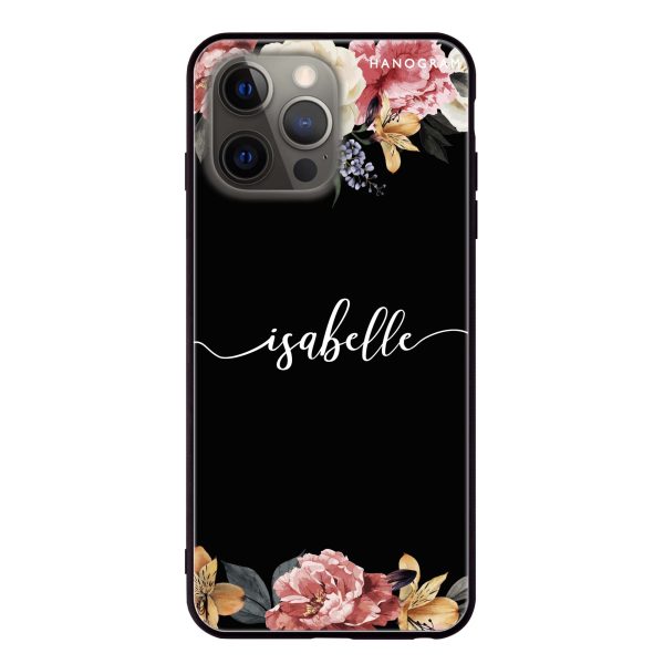 Art of Classic Floral iPhone 14 Pro Glass Case Online now