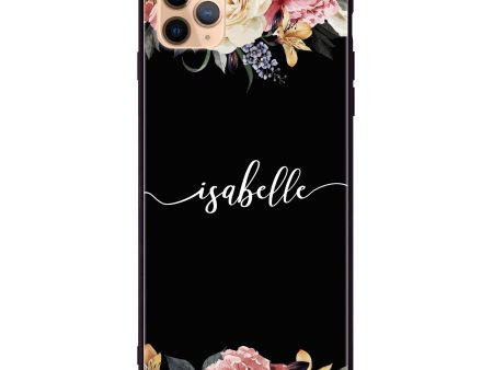 Art of Classic Floral iPhone 11 Pro Max Glass Case on Sale