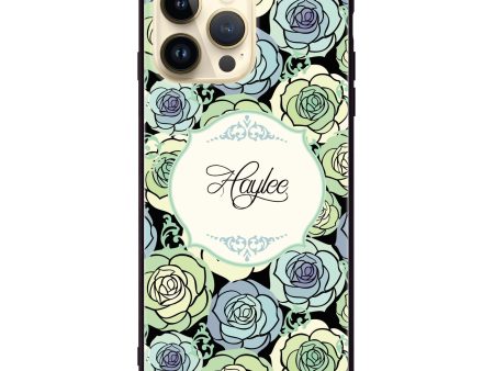 Art of Rose I iPhone 13 Pro Glass Case For Discount