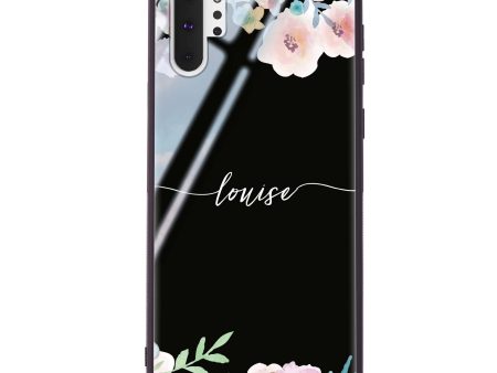 Art of Floral Samsung Note 10 Plus Glass Case Fashion