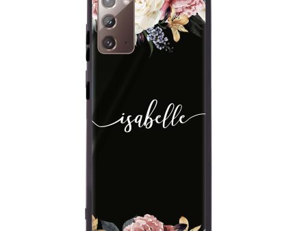 Art of Classic Floral Samsung Note 20 Glass Case Online